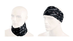 PROLOGO Sapka PR BANDANA csősál fekete/fehér BANDANA-3