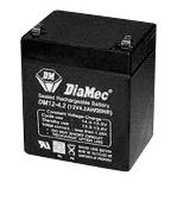 DIAMEC 12V 4,5Ah Zselés ólom akkumulátor