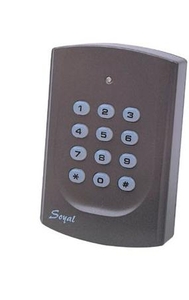 SOYAL AR-721K-B Mifare szürke Kártyaolvasó és kódbillentyűzet hálózati központokhoz AR721KB