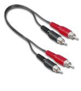 RCA-RCA kábel 2-es 1,5m Átjátszó kábel