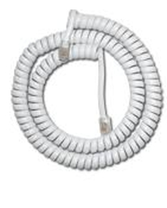 Telefon kézibeszélő zsinór 6m fehér