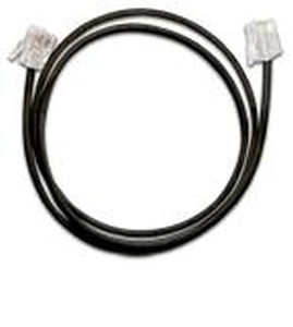 Telefon vonalzsinór 1 m-es fekete