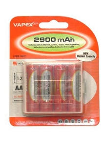 VAPEX 4VTE2900AA 4 db AA méretű NiMH ceruza akkumulátor