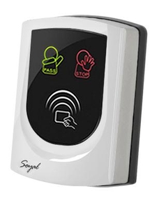 SOYAL AR-725UB Közelítőkártyás segédolvasó beléptetőrendszerekhez ezüst