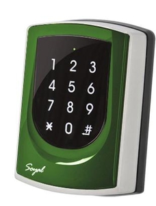 SOYAL AR-725HM Mifare Önálló vagy hálózati vezérlő zöld fémkeret 106272