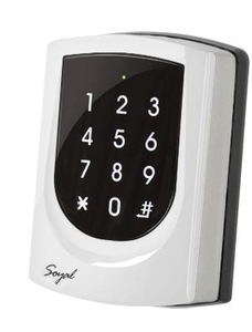 SOYAL AR-725K Kártyaolvasó és kódbillentyűzet hálózathoz vagy önálló vezérlőkhöz gyöngyház