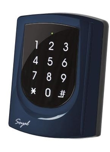 SOYAL AR-725K Mifare Kártyaolvasó és kódbillentyűzet hálózathoz vagy önálló vezérlőkhöz kék