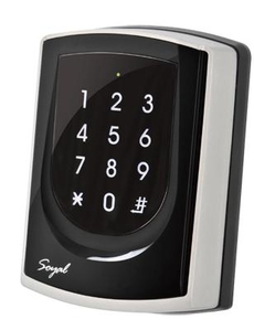 SOYAL AR-725KM Kártyaolvasó és kódbillentyűzet hálózathoz vagy önálló vezérlőkhöz fekete