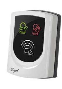 SOYAL AR-725UD Közelítőkártyás segédolvasó beléptetőrendszerekhez ezüst