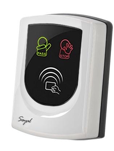 SOYAL AR-725UDM Kártyaolvasó hálózati központokhoz vagy önálló vezérlőkhöz ezüst