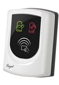 SOYAL AR-725UDM Kártyaolvasó hálózati központokhoz vagy önálló vezérlőkhöz gyöngyház fehér