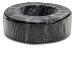 TM-KL 4C 4 erű lapos 6504 távközléstechnikai vezeték fekete 100m