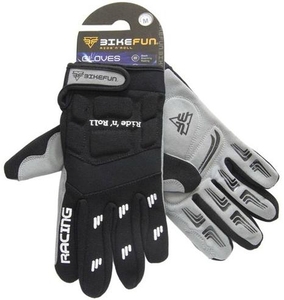 BIKEFUN biciklis kesztyű Freeride XL-es fekete 221XL2