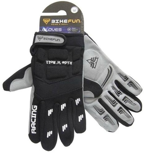 BIKEFUN biciklis kesztyű Freeride XXL-es fekete 221XXL2