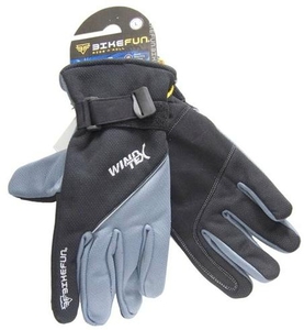 BIKEFUN biciklis kesztyű téli szürke XS-es 304305XS