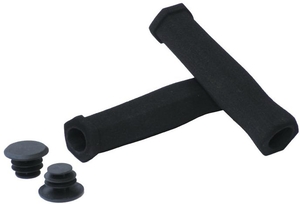 BIKEFUN bicikli kormány markolat szivacs fekete HY-F001