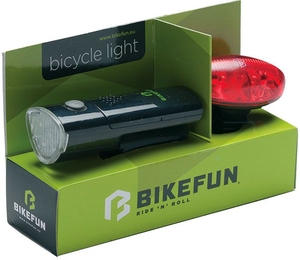 BIKEFUN LINK SZETT biciklilámpa csomag JY-369+JY-388R