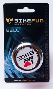 BIKEFUN csengő I love fekete