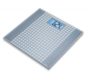 BEURER GS206 Squares Üveg személymérleg