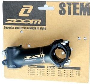 ZOOM Befogó 100/7fok 25.4 fekete 26447