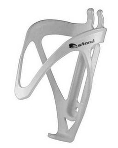 Ostand extra könnyű műanyag kerékpár kulacstartó fehér 40552