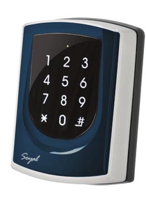 SOYAL AR-725ED-M Mifare Önálló 2 ajtós vezérlő kék fémkeret 109809