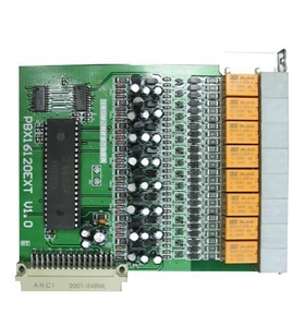 EXCELLTEL CDX-TP16120 008EXT 8 mellékállomás bővítőkártya CDXTP16120