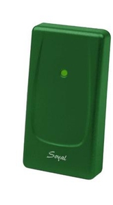 SOYAL AR-721UBW Kártyaolvasó hálózati központokhoz vagy önálló vezérlőkhöz zöld 110759
