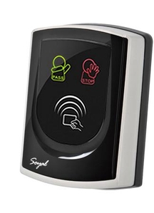 SOYAL AR-725UBM-W fekete Közelítőkártyás segédolvasó beléptetőrendszerekhez AR725UBMW