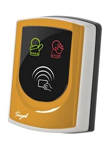 SOYAL AR-725UBM-W Közelítőkártyás segédolvasó beléptetőrendszerekhez narancs