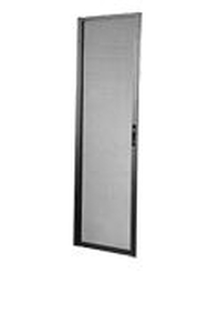 9U rack szekrény biztonsági üvegajtó