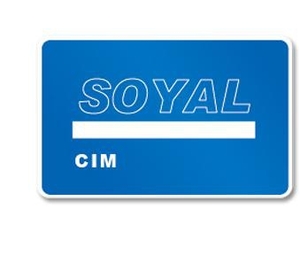 SOYAL AR-TAGC-CIM Beléptető olvasó programozó kártya kék