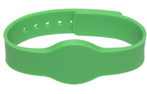 SOYAL AM Wristband No.4 125 kHz zöld Proximity szilikon karkötő