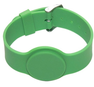SOYAL AM Wristband No.6 125 kHz zöld Proximity szilikon karkötő