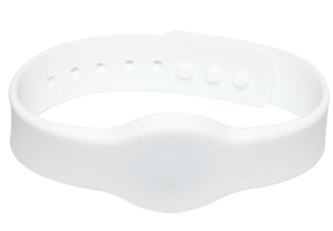 SOYAL AM Wristband No.4 13.56 MHz fehér Proximity szilikon karkötő
