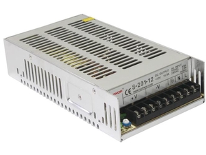 SUNWOR S-200-12 Stabilizált kapcsolóüzemű tápegység 12VDC 16,5A S20012
