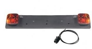 Rendszámtábla tartó féklámpás 47957