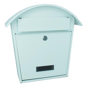 JKH Postaláda ívelt záras festett fehér 3490136