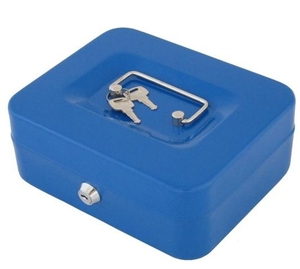 JKH Pénzkazetta betéttel 20 X 7,5 X 16 kék 3490508