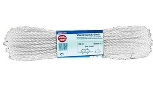 JKH Sodrott kötél fehér 20 m d=6 3780056