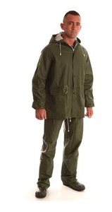 JKH Esőkabát és nadrág zöld PVC 2XL 6700068
