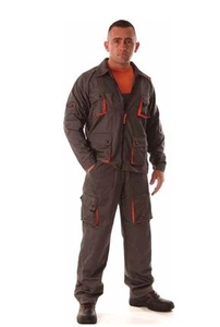 JKH Munkaruha Dzseki ROCK szürke/narancs M 6700325