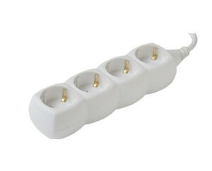 JKH Hálózati elosztó 4-es 3 m fehér 8960512