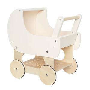 Játék babakocsi fából Jabadabado JabaW7227