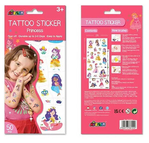 Lemosható tetoválás, Hercegnők Avenir AvenirTS218150