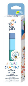 Méhviaszos zsírkréta kockák 6 db-os, Óceán Haku Yoka HCP223093