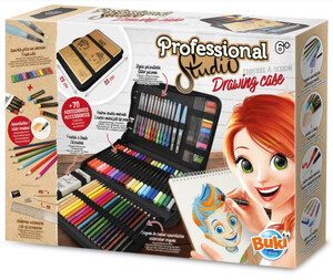 Kreatív rajzkészlet tolltartóval BUKI BUKI5436
