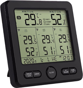 HOLDPEAK 6210 Páratartalom és hőmérséklet mérő 122563