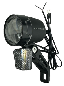 Velotech Lámpa első agydinamós 34108