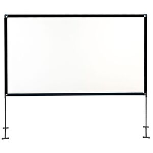 Vetítővászon projektorvászon állvánnyal HOP1001757